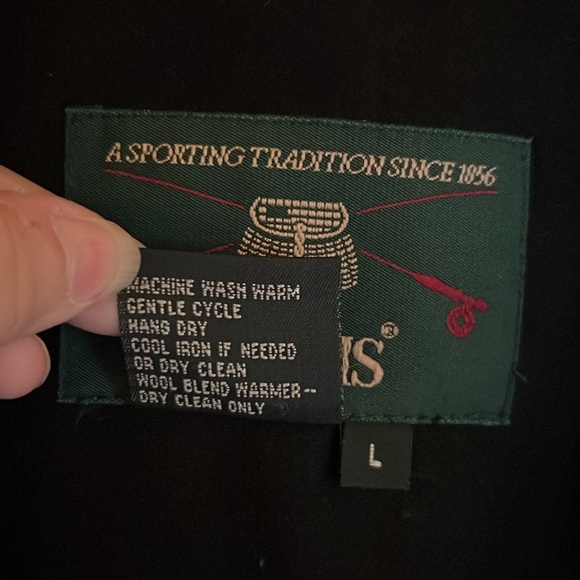 Orvis Large trenchcoat w removable wool blend liner - Picture 11 of 11